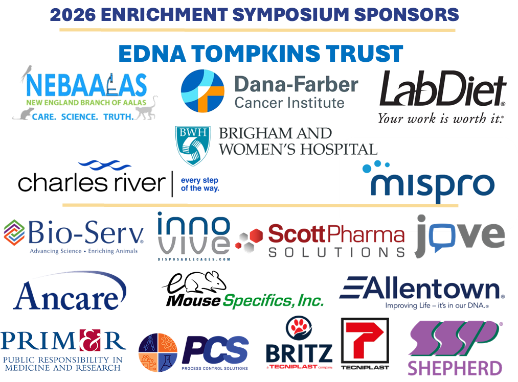 2026 Laboratory Animal Enrichment Symposium Sponsors